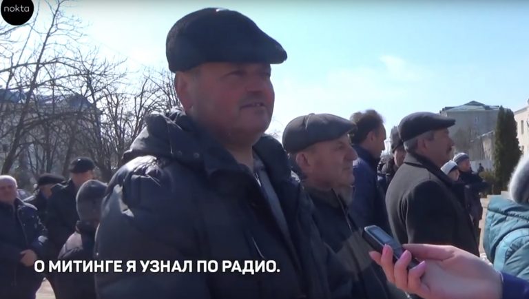 Что думают о митинге в Комрате его участники? (ВИДЕО)
