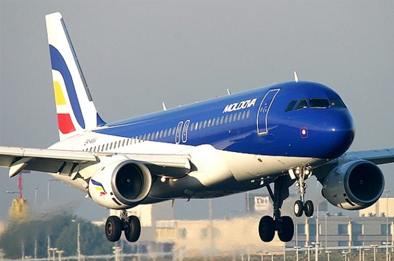 Air Moldova отменила 8 рейсов из-за инцидента с птицей, попавшей в турбину самолета