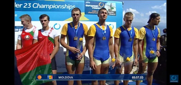 Республика Молдова получила бронзу на Чемпионате Европы по гребле U-23