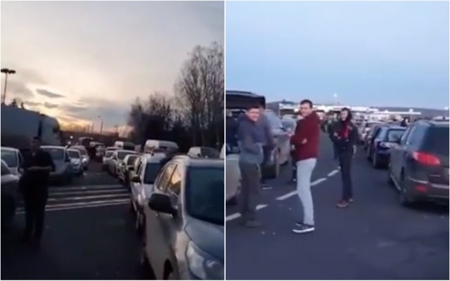 (Видео) Огромные очереди на Леушенской таможне: Недовольные водители протестуют, что заявляет таможенная служба?