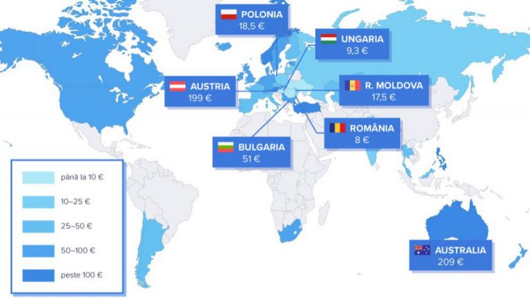 Молдова вошла в топ-5 стран с самым дешевым интернетом в мире