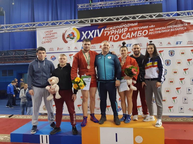 Спортсмены из Молдовы завоевали три медали на турнире по самбо в Беларуси