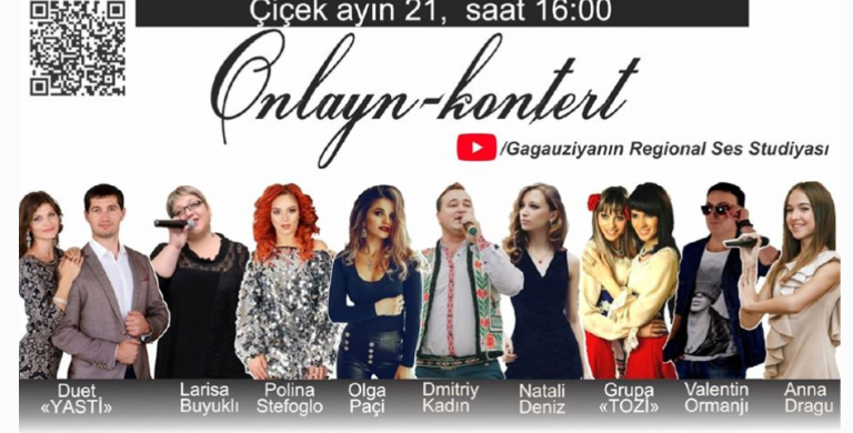 LIVE: Онлайн-концерт гагаузских исполнителей
