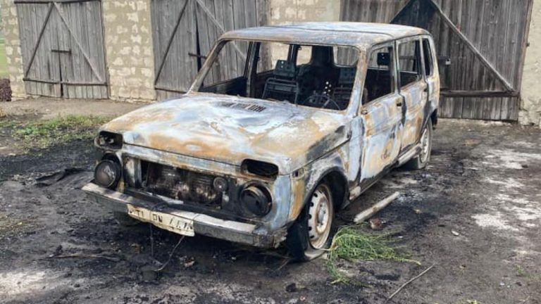 Автомобиль примэрии села Негурень сгорел. Примар: «Они не смогут нас запугать»