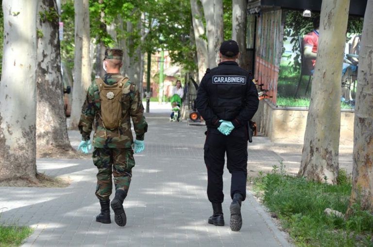 В Молдове Национальная армия снова выходит на улицы чтобы следить за порядком