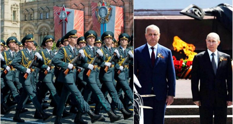 Zdg: В то время как солдаты, которые маршировали на параде в Москве, будут помещены на карантин, Игорь Додон освобожден от этого обязательства