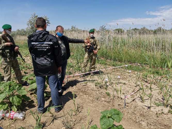 (ФОТО) Возле границы с Молдовой задержана пара при попытке незаконно попасть в Украину. Мужчина хотел познакомить девушку с родственниками
