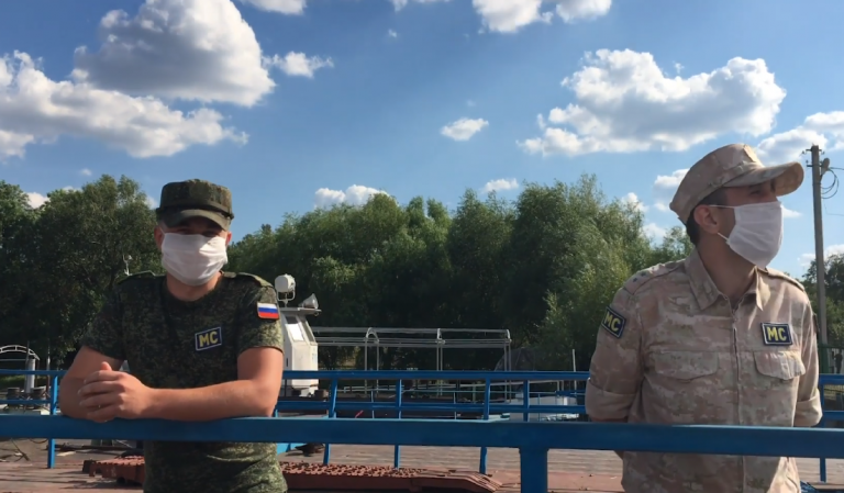 (ВИДЕО) Вооруженные миротворцы с Левого берега Днестра помешали двум журналистам выполнять свою работу