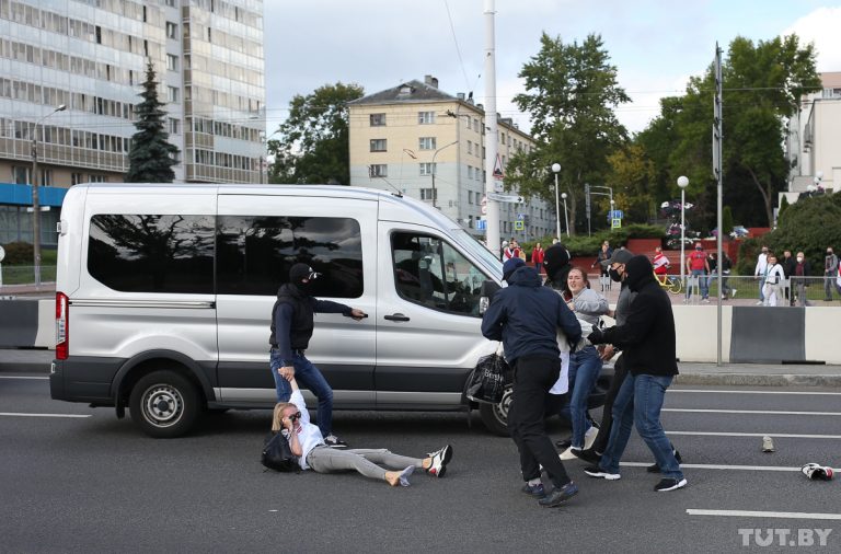 МВД: В Беларуси в воскресенье на акциях протеста задержали 774 человека