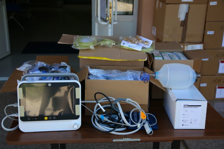 Комратская больница получила новую партию оборудования от Румынии на сумму в 4,5 тысячи евро