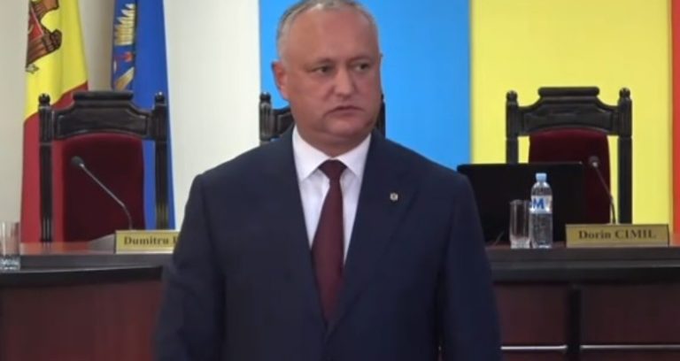 Игорь Додон зарегистрирован как кандидат на должность Президента Республики Молдова