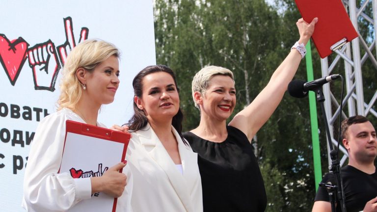 Светлану Тихановскую, Марию Колесникову и Веронику Цепкало выдвинули на Нобелевскую премию мира