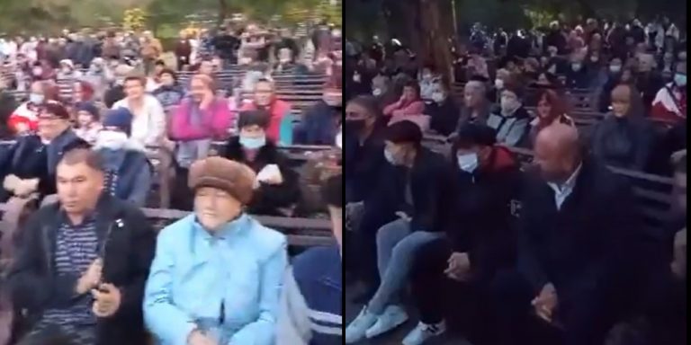 (ВИДЕО) «Им даже овец в селе не доверяют, а мы им совет доверить должны». В Вулканештах прошел митинг в поддержку примара Виктора Петриоглу