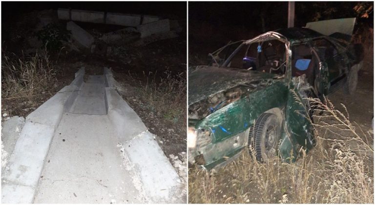 В ДТП под Фэлештами пострадали 5 человек, включая двоих несовершеннолетних