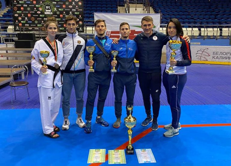 Спортсмены из Молдовы завоевали четыре медали на Кубке Беларуси по тхэквондо