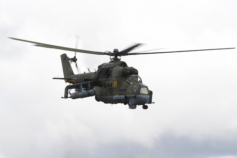 Минобороны: упавший в Армении российский вертолет был сбит