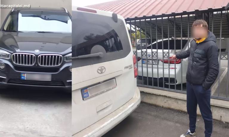 (Видео) Правоохранители разоблачили группу, члены которой несколько месяцев воровали запчасти с элитных авто в Кишиневе