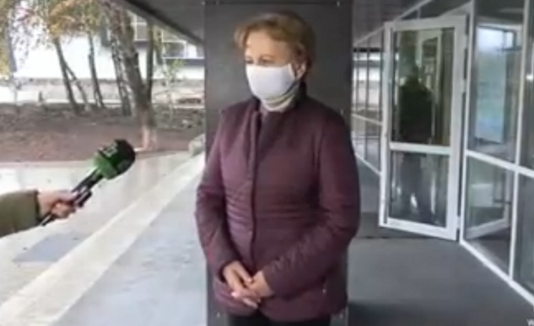 (Видео)Зинаида Гречаный приняла участие в голосовании на выборах президента РМ