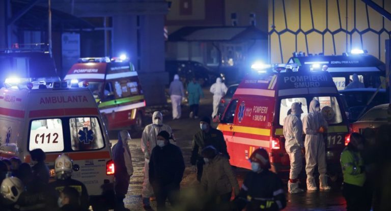 В Бухаресте в больнице произошел пожар. Есть погибшие