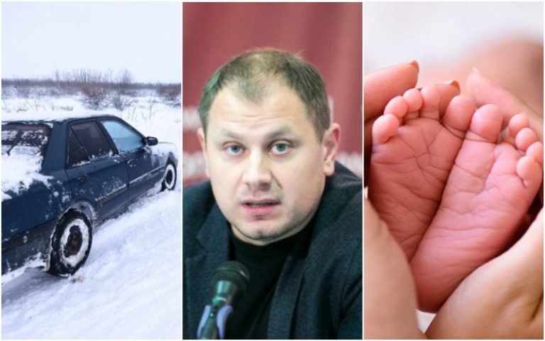 Заснеженные дороги, снижение рождаемости в Гагаузии, новая партия в Молдове. 10 главных новостей за сегодня