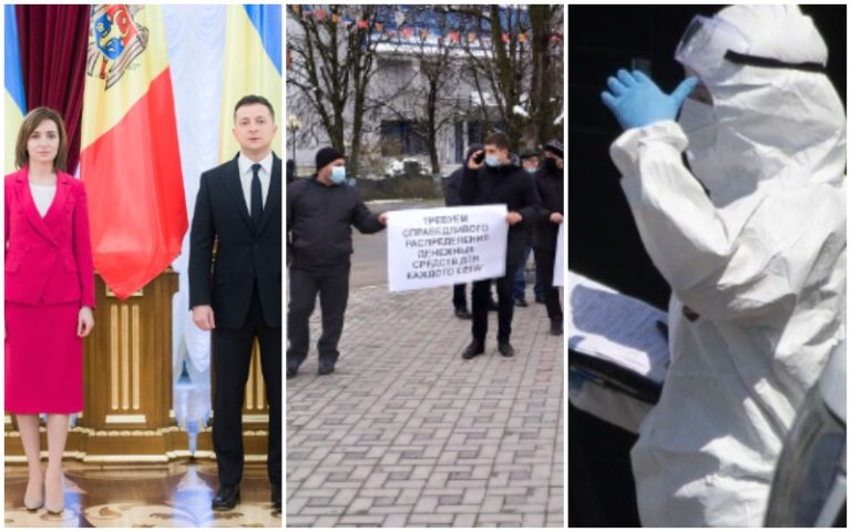 Санду в Украине, примары в Гагаузии протестуют и тревожные сигналы в экономике. 5 главных новостей Молдовы за сегодня
