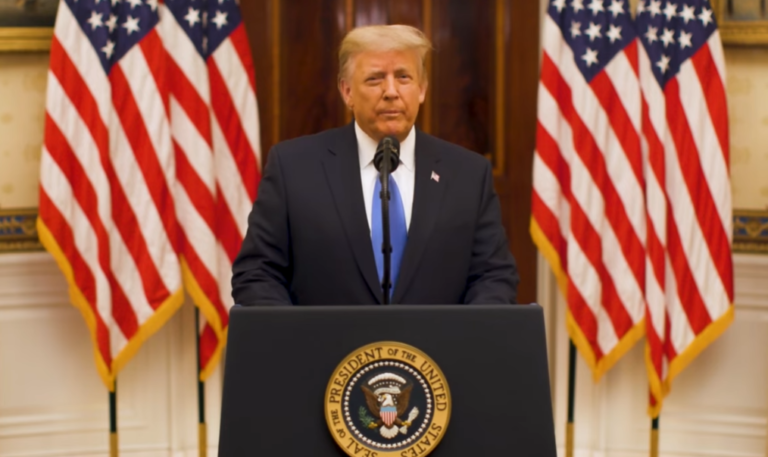 «Наше движение только начинается»: Трамп записал прощальную речь