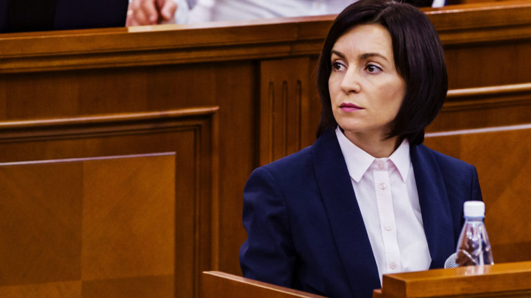 Майя Санду объявила, что проведет брифинг для прессы