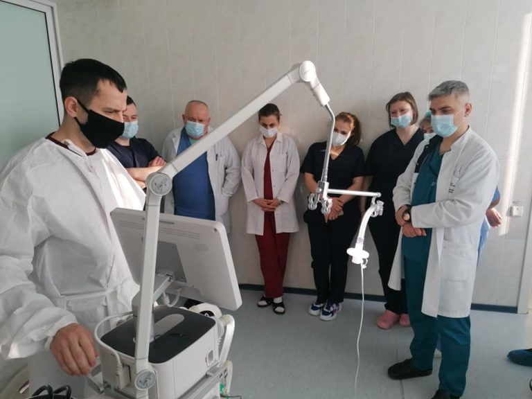 Пять аппаратов ИВЛ получила больница им. «Тимофея Мошнягэ»