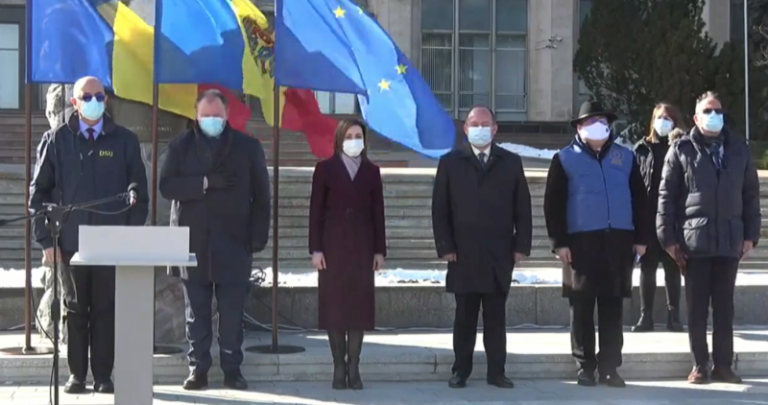 LIVE: Официальная церемония передачи гуманитарной помощи, предоставленной Румынией 