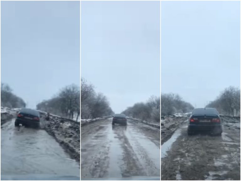 (ВИДЕО) По дороге Чумай-Вулканешты невозможно проехать. Когда это закончится?