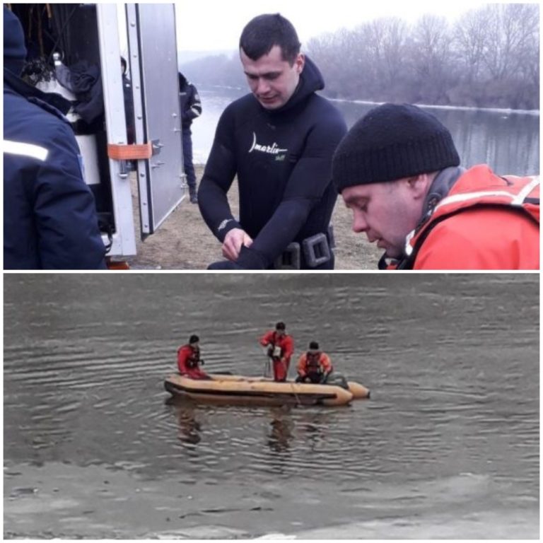 (Фото) 12-летняя девочка, провалившая под лед в реке Днестр, всё ещё не найдена. Спасатели продолжают поиски 