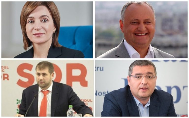 Санду, Додон, Шор? Кому из политиков в Молдове доверяют больше всего