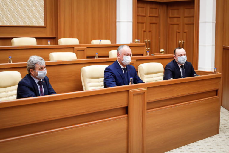 LIVE: Заявления ПСРМ после консультаций с Президентом Республики Молдова Майей Санду