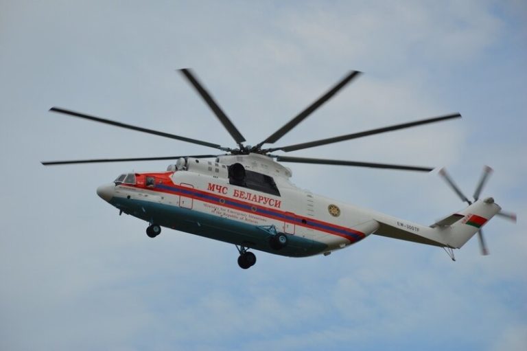 Вечерами над Минском будет летать вертолет. Зачем?