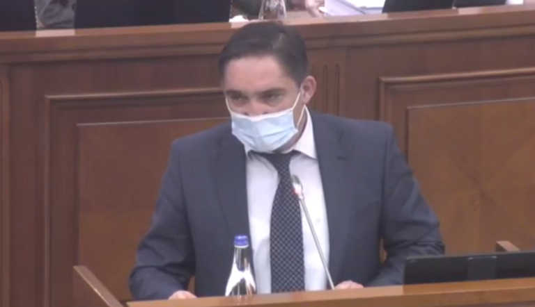 Генпрокурор выступает в парламенте. Почему он просит снять иммунитет с депутата Петру Жардана