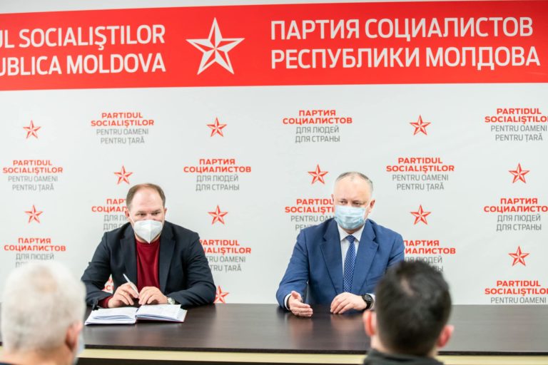 Додон поддержал действия властей Кишинева в «пандемической ситуации»
