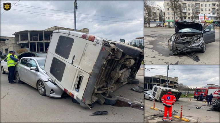 Полиция предоставила детали ДТП с участием 4 автомобилей 