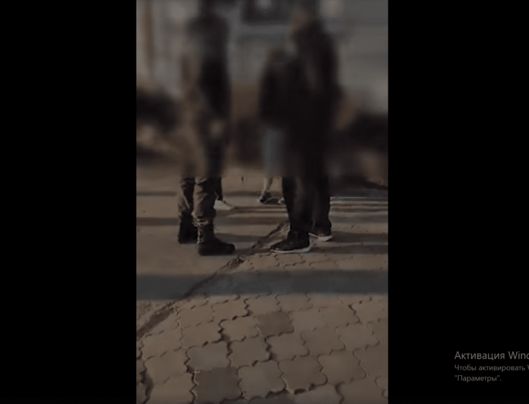 ВИДЕО: «Шоу» в Кишиневе. Женщина начала оскорблять полицейских после того, как ее застали за употреблением спиртных напитков в парке