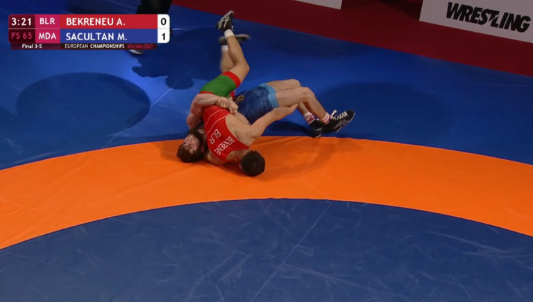 Молдавский спортсмен Максим Сакулцан взял бронзу на Чемпионате Европы по борьбе