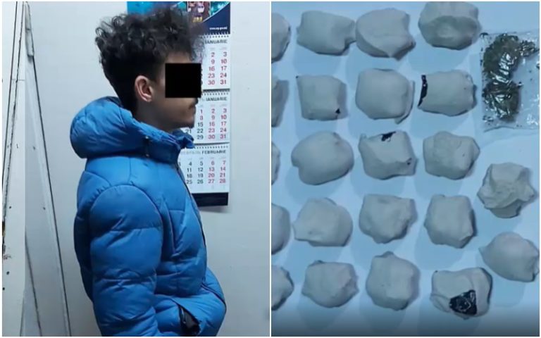 (ВИДЕО) Замаскировал наркотики под гипс, чтобы продать. 18-летнему парню из Кантемирского района грозит тюрьма