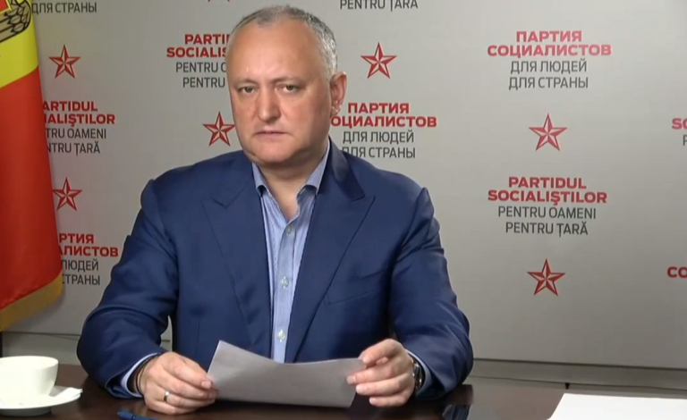 Почему Додон не вакцинировался в Москве? Ответ лидера ПСРМ