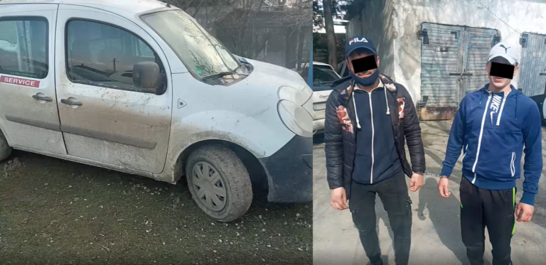 (ВИДЕО) Два угнанных авто нашли в Чадыр-Лунгском и Бессарабском районах. В преступлении участвовал подросток