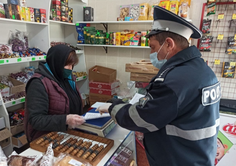 Полиция рассказала, сколько людей были оштрафованы в Гагаузии за не соблюдение противоэпидемиологических мер в этом году