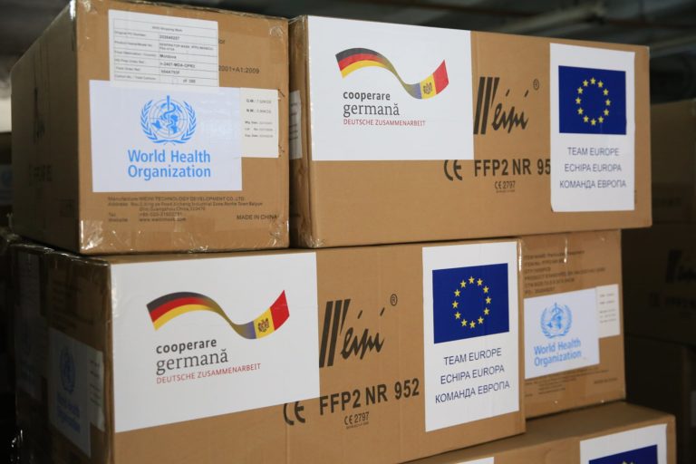 COVID-19: Республика Молдова получила новую партию помощи на сумму более полумиллиона евро