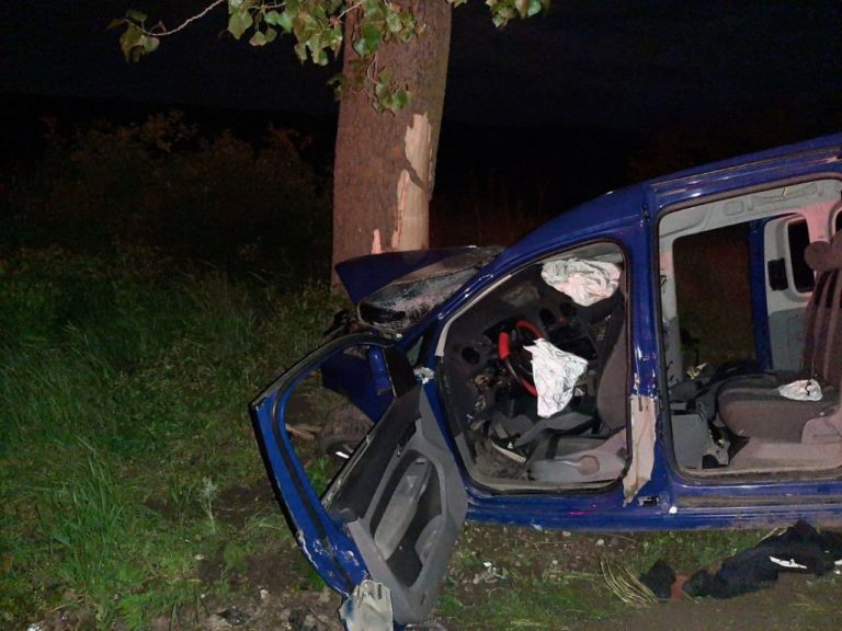Двое человек скончались в результате аварии в районе Криулень. Водитель был в нетрезвом состоянии и не имел водительских прав