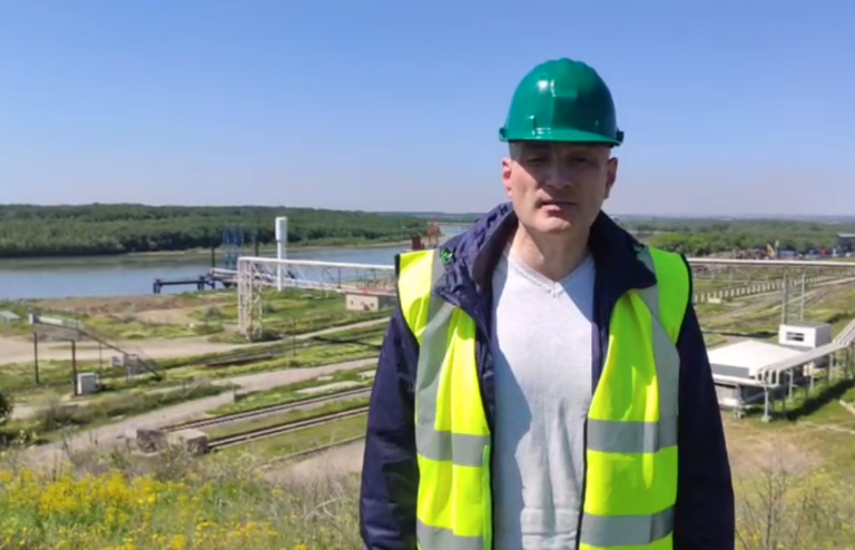 (ВИДЕО) Слусарь: Корабль в порту Джурджулешть готов погрузить на экспорт несколько тысяч тонн пшеницы из госрезерва