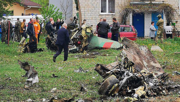 В Республике Беларусь разбился самолет Як-130. Погибли пилоты