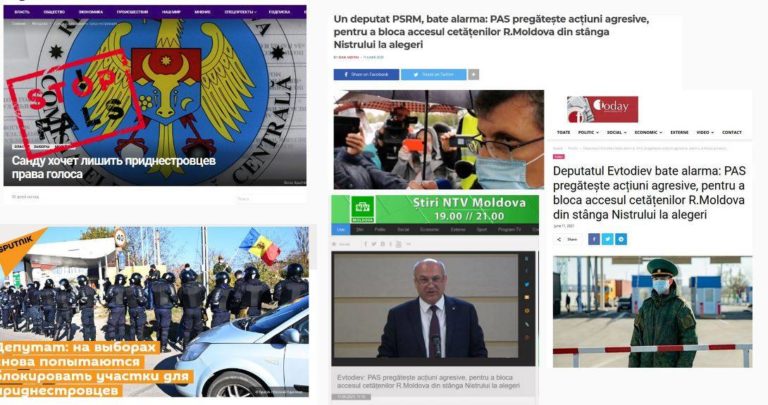 Фейк: Избиратели в приднестровском регионе лишатся права голоса