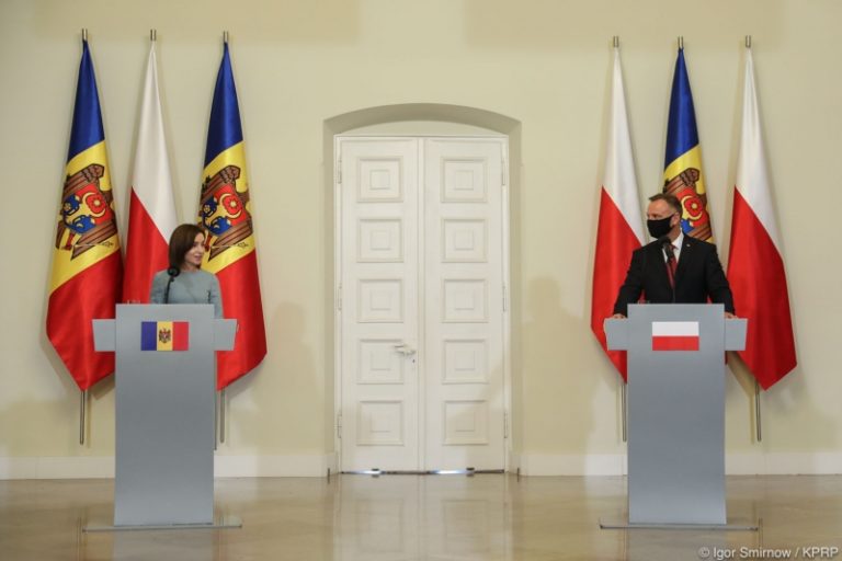 Майя Санду после встречи с Президентом Польши: Я желаю, чтобы отношения между нашими странами продолжали развиваться