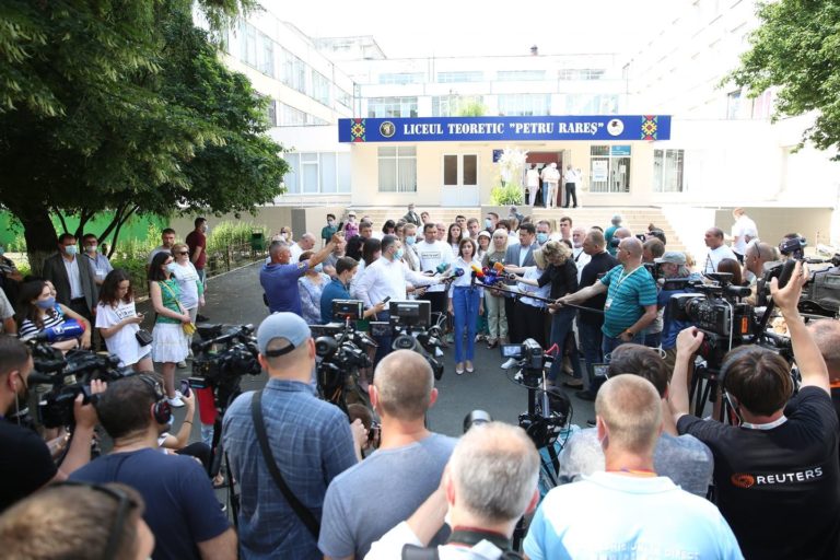 Обращение Майи Санду после завершения голосования: «Надеюсь, что сегодня настанет конец господства воров над Молдовой»
